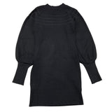 FUN & FUN abito girocollo tinta unita con applicazioni Nero per Bambina FCJDR00088 NERO FUN & FUN 