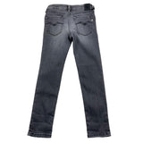 Replay Jeans Plain With Adjustable Waist Black For Girls