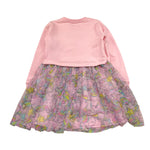 Mousse Abito Tinta Unita Modello Felpa con Gonna In Tulle per Bambina UNICORNCREW ROSA MOUSSE 