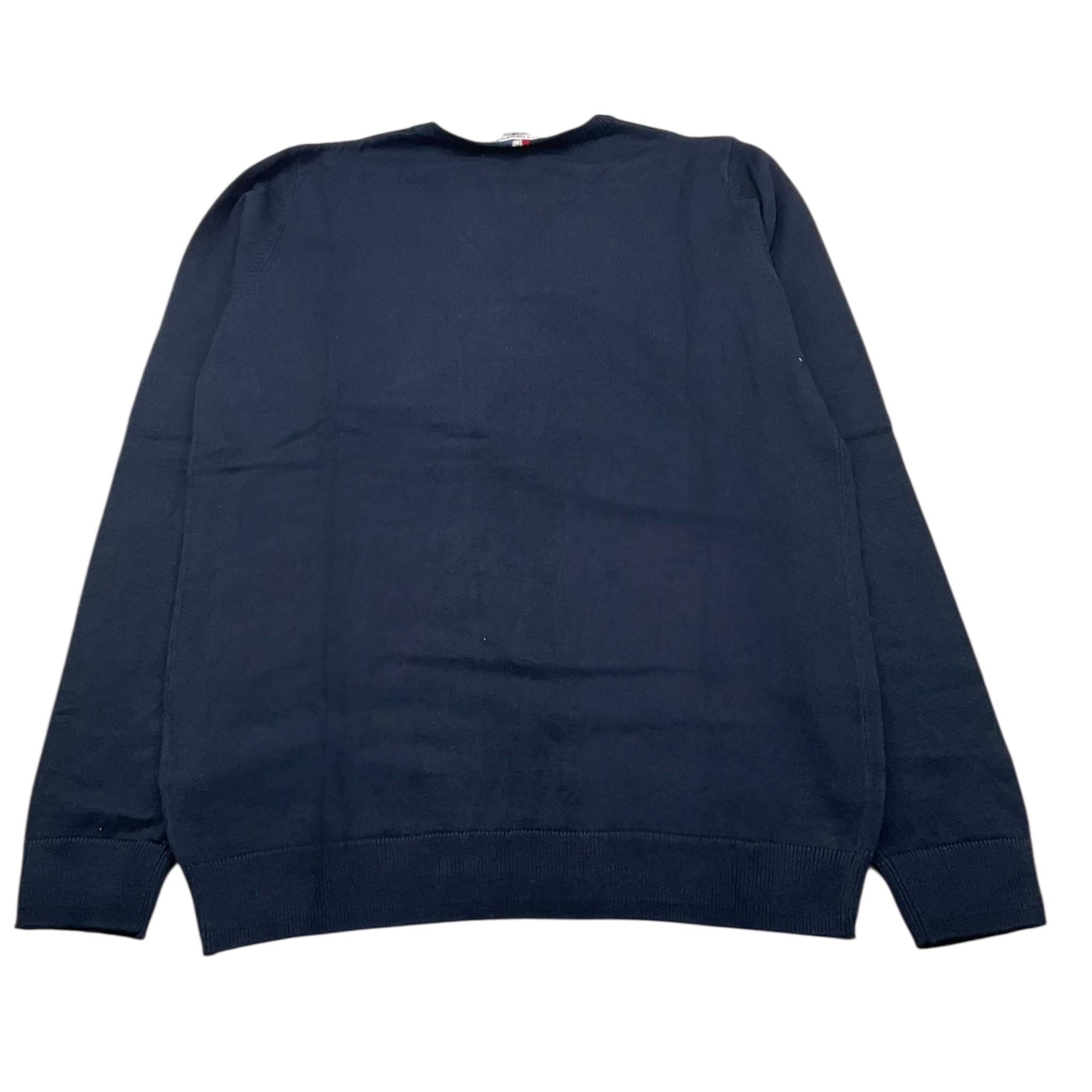 U.S. POLO maglia girocollo tinta unita Blu per Bambino 57366509 BLU U.S. POLO 