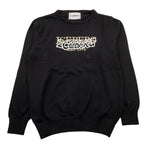 ICEBERG maglia girocollo tinta unita con stampa Nero per Bambino MGICE5300B NERO ICEBERG 