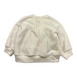 LE BEBE' felpa tinta unita con fiocco maculato Bianco per Neonata LBG6096 BIANCO LE BEBE' 