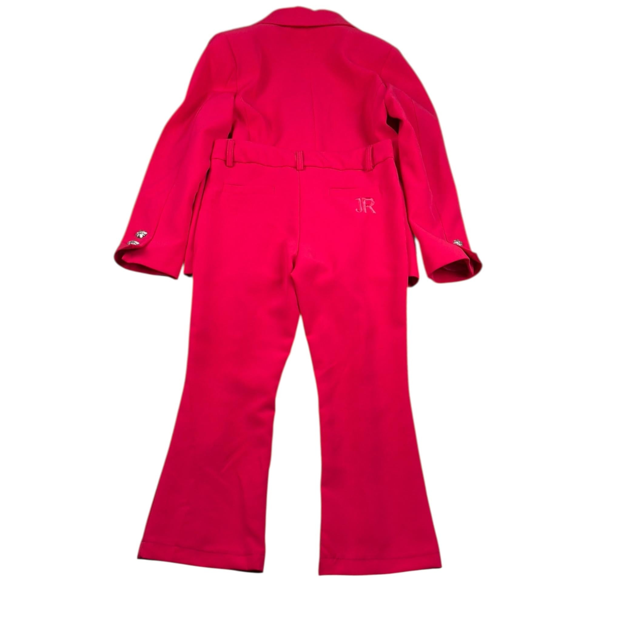 John Richmond Completo 2 Pezzi Giacca-Pantalone Tinta Unita per Bambina RGP26179JP FUXIA JOHN RICHMOND 