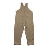 CALAMARO salopette tinta unita con logo Beige per Bambino 32466J BEIGE CALAMARO 