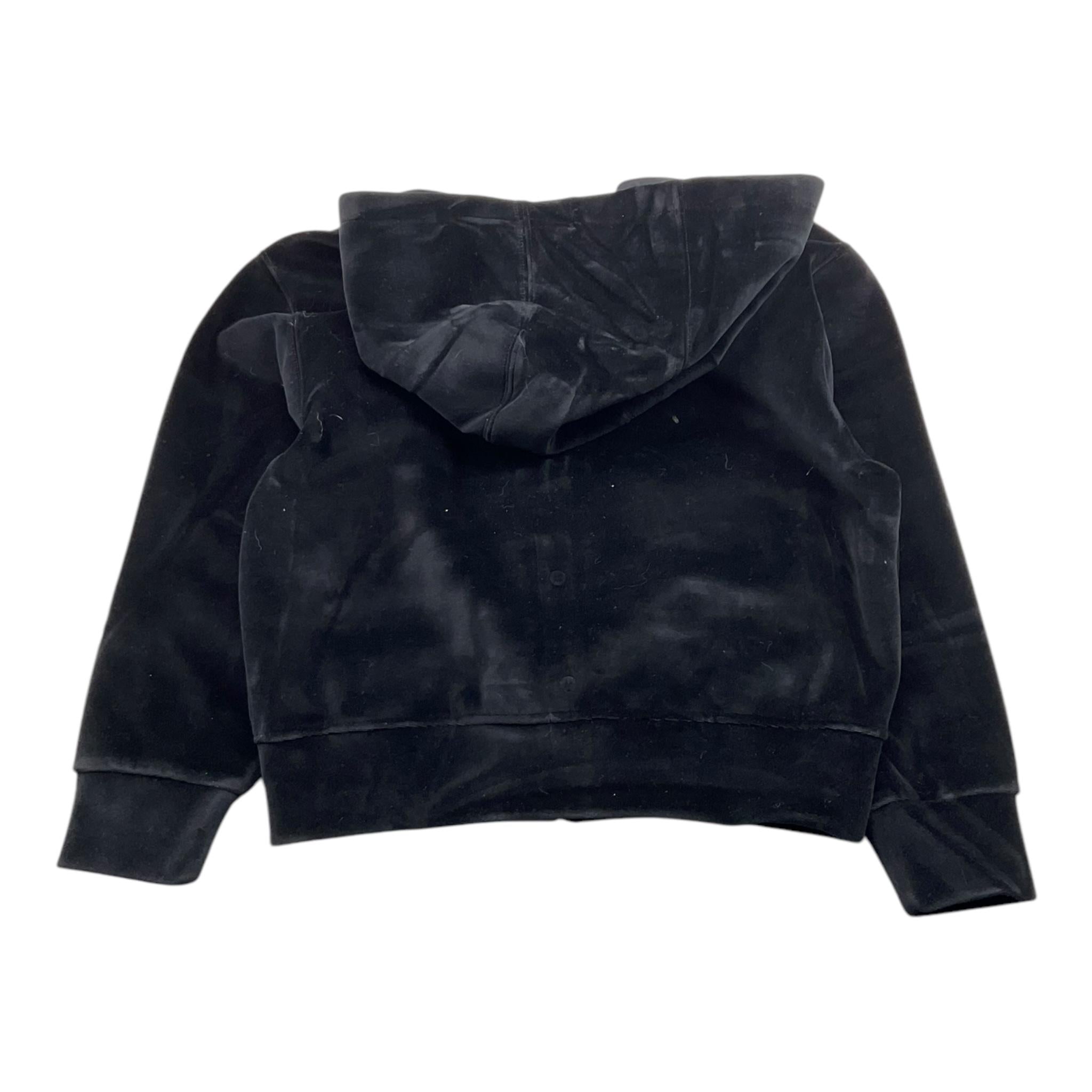 SAINT BARTH felpa tinta unita con zip e cappuccio Nero per Bambina HELOISA NERO SAINT BARTH 