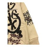 CANADA HOUSE felpa chiusa girocollo tinta unita con stampa in contrasto Beige per Bambino 24474141 BEIGE CANADA HOUSE 
