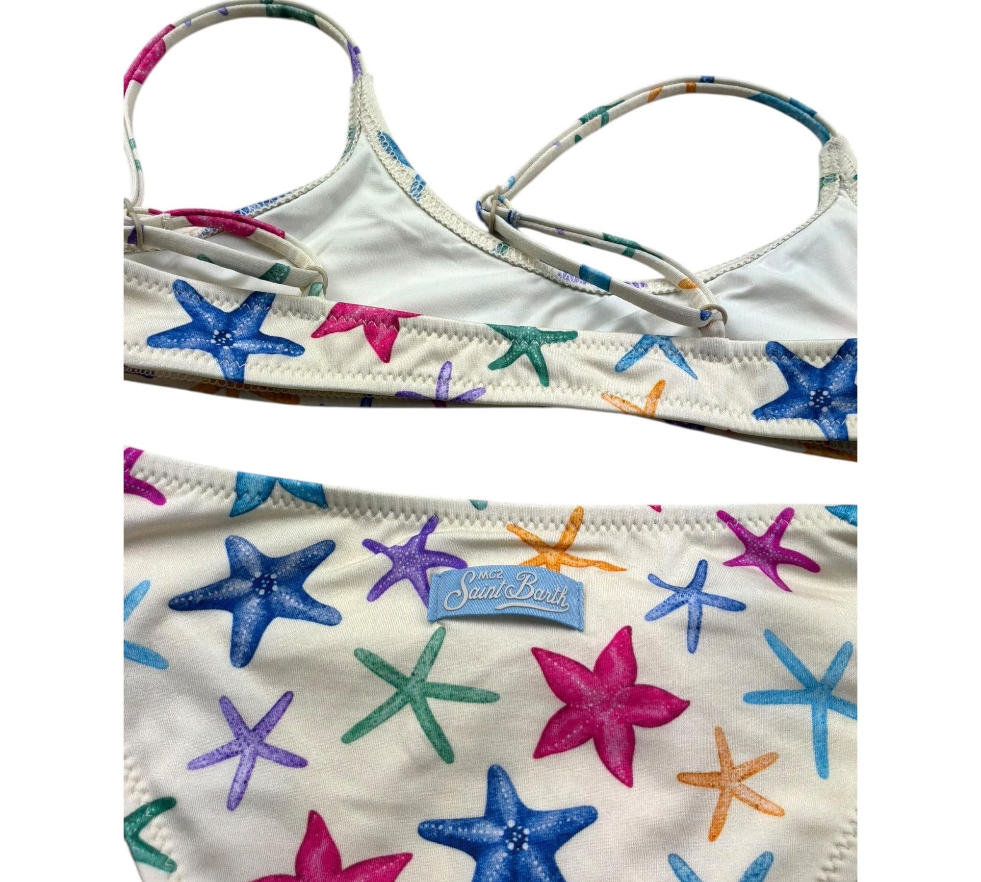 Saint Barth Costume 2 Pezzi Fascia-Mutandina per Bambina PALOMA PANNA SAINT BARTH 