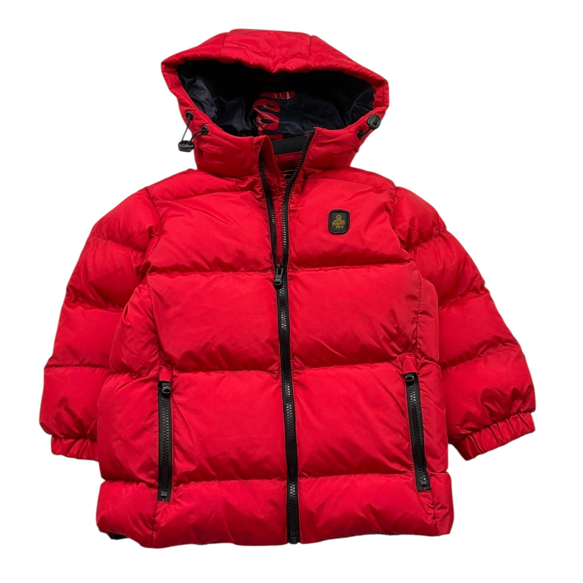 REFRIGIWEAR giubbino tinta unita con zip e cappuccio Rosso per Neonato RWN822X ROSSO REFRIGIWEAR 