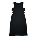 Patrizia Pepe Abito Giromanica Tinta Unita per Bambina 7A0544 NERO PATRIZIA PEPE 