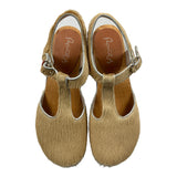 Papanatas Clogs Solid Color With Buckle Sand For Girls
