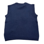 MAGLIFICI DI VERONA gilet in maglia tinta unita Blu per Bambino 019356 BLU MAGLIFICI DI VERONA 