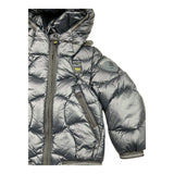 BLAUER giubbino tinta unita con zip e cappuccio Nero per Neonato BR217971N NERO BLAUER 
