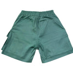 Monnalisa Bermuda Tinta Unita con Elastico In Vita per Bambino 28E402 VERDE MONNALISA 