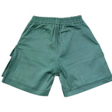 Monnalisa Bermuda Tinta Unita con Elastico In Vita per Bambino 28E402 VERDE MONNALISA 