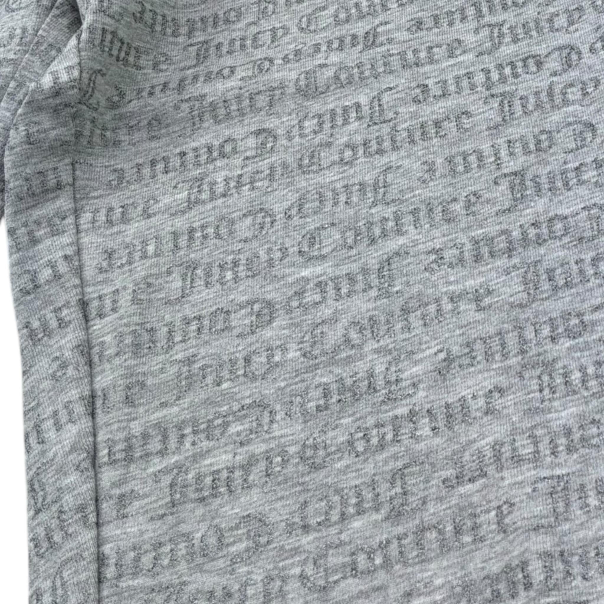 Juicy Couture Pantalone Tinta Unita con Stampa per Bambina JBX6622 GRIGIO JUICY COUTURE 