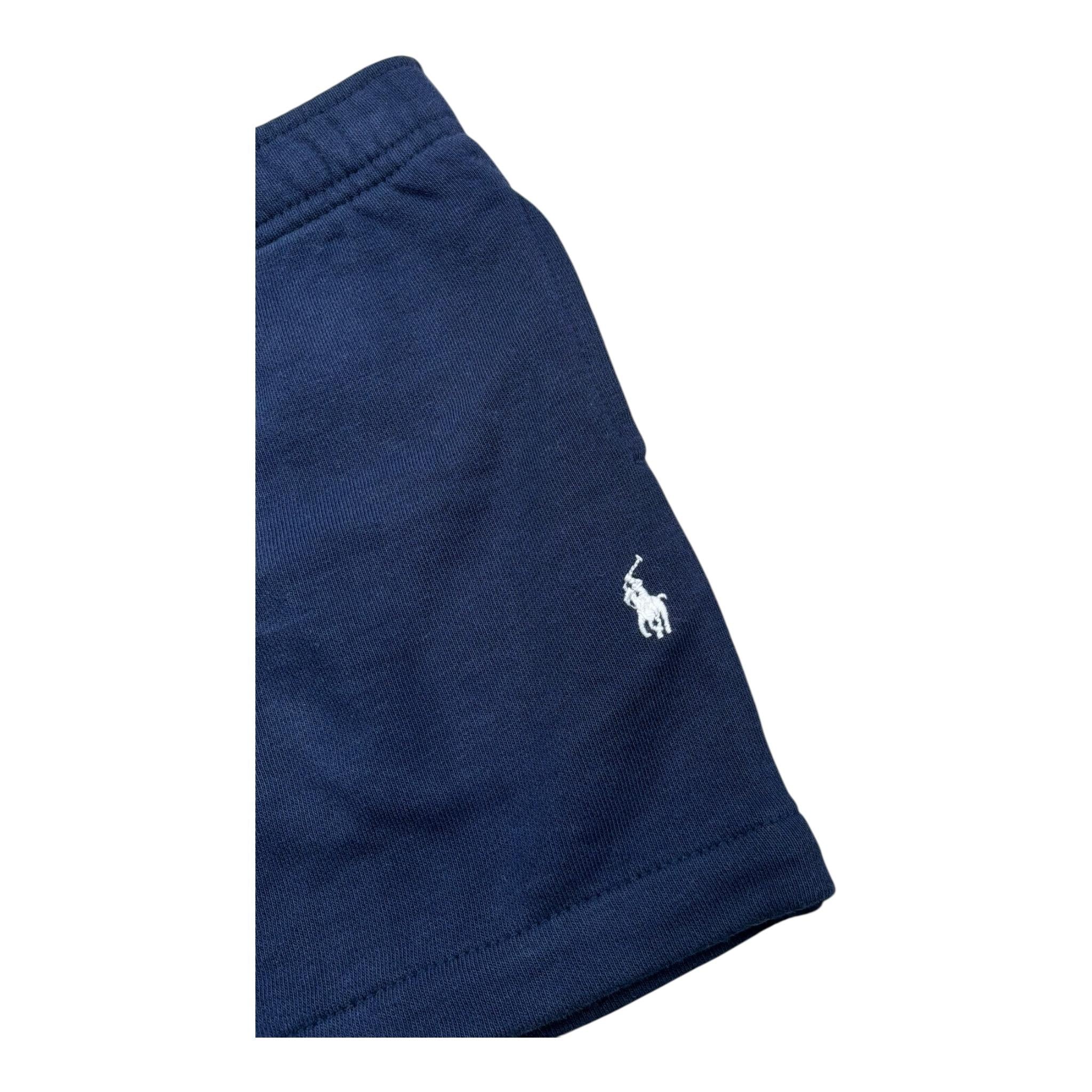Ralph Lauren Bermuda Tuta Tinta Unita con Logo per Bambino 322964135002 BLU RALPH LAUREN 