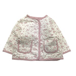 PAZ RODRIGUEZ giacca biclore con fantasia fiori Bianco per Neonata 001151971 BIANCO PAZ RODRIGUEZ 