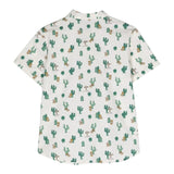 Moschino Plain Shirt With Bear And Cactus Print White For Boys
