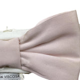 LA STUPENDERIA fascia tinta unita con fiocco Bianco per Neonata ABFA5222 BIANCO LA STUPENDERIA 