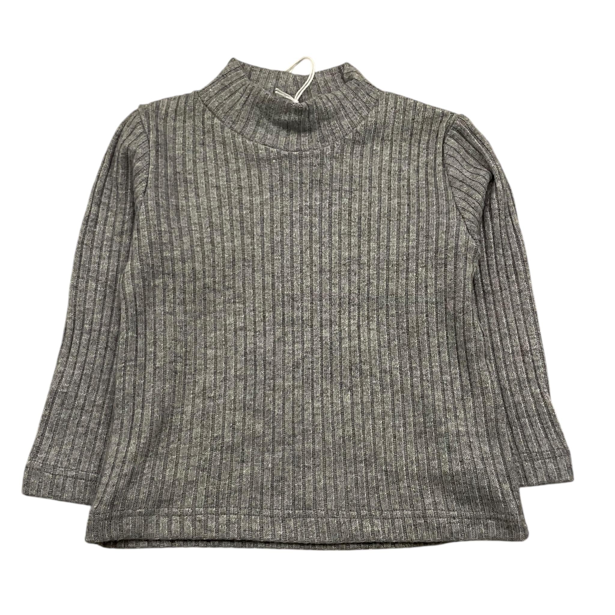 M+E' maglia tinta unita mezzo collo  Grigio per Neonata UEM0165 GRIGIO M+E' 