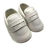 Light Colors Moccasins Solid Color White For Newborn