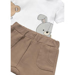 Mayoral Completo 2 Pezzi T-Shirt-Bermuda per Neonato 1206X BIANCO MAYORAL 