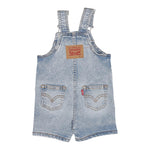 Levi'S Salopette In Denim Tinta Unita per Neonato 6EE584 AZZURRO LEVI'S 