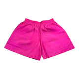Max&amp;Co. Solid Color Shorts With Elastic Waist Fuchsia For Girls