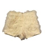 Fun & Fun Short Tinta Unita con Applicazioni Tulle per Bambina FNCBSO01048 AVORIO FUN & FUN 