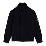 STONE ISLAND cardigan tinta unita con bottoni Blu per Neonato 8116503Z1 BLU STONE ISLAND 