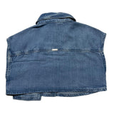 Liu Jo Camicia Giromanica In Denim  per Bambina GA5103 BLU LIU JO 