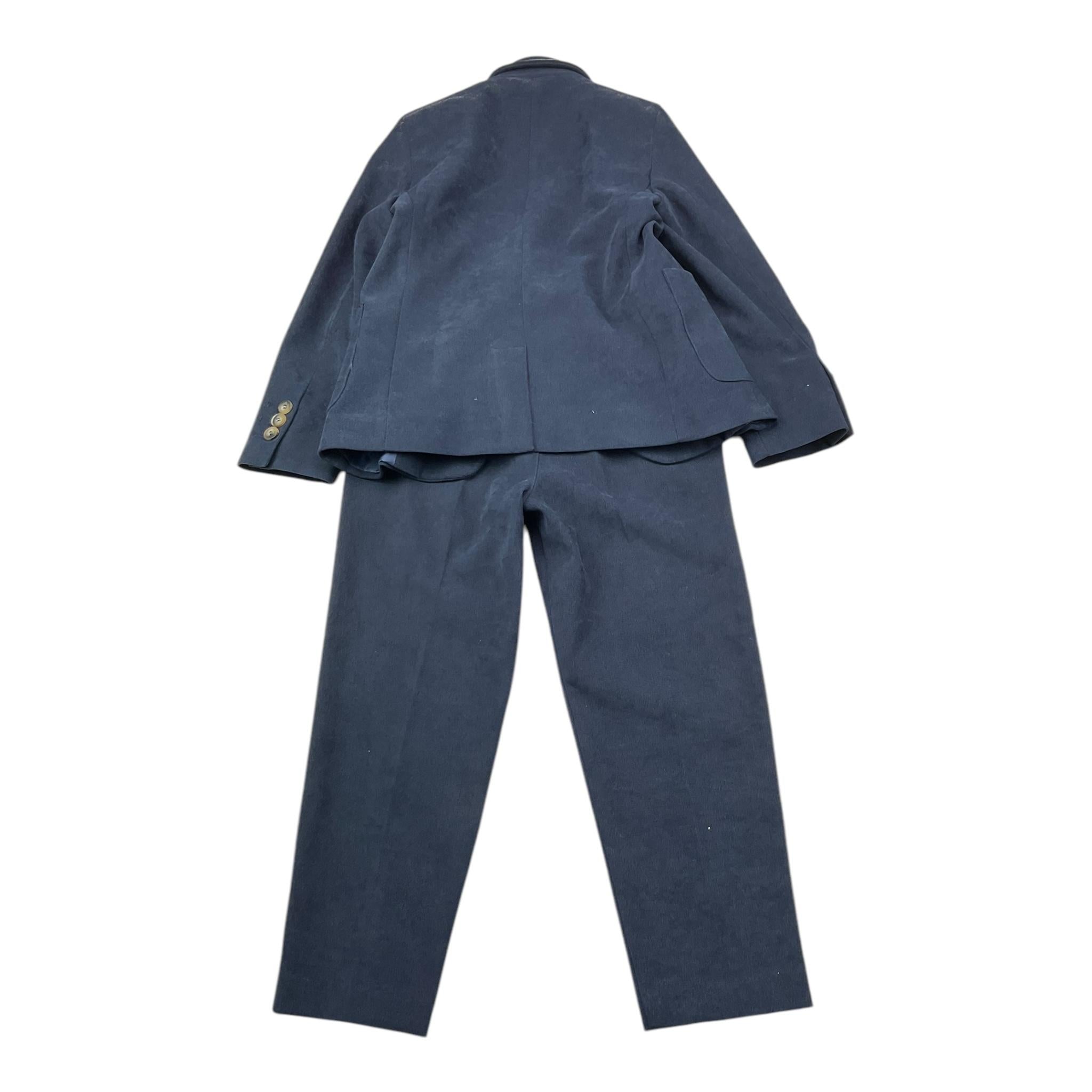 TRUSSARDI completo 2pz giacca tinta unita-pantalone Blu per Bambino TBA25089GC BLU TRUSSARDI 