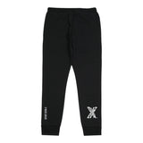 DSQUARED2 pantalone tuta tinta unita con stampa logo Nero per Bambino DQ2527XX NERO DSQUARED2 