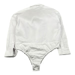 John Richmond Camicia Modello Body Tinta Unita per Bambina RGP26040CB BIANCO JOHN RICHMOND 