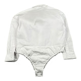 John Richmond Camicia Modello Body Tinta Unita per Bambina RGP26040CB BIANCO JOHN RICHMOND 