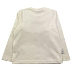 SHOE shirt girocollo tinta unita con maniche in contrasto Bianco per Bambina TONYA2846 BIANCO SHOE 