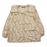 LA STUPENDERIA camicia manica lunga tinta unita con colletto Panna per Bambina TJCM466 PANNA LA STUPENDERIA 