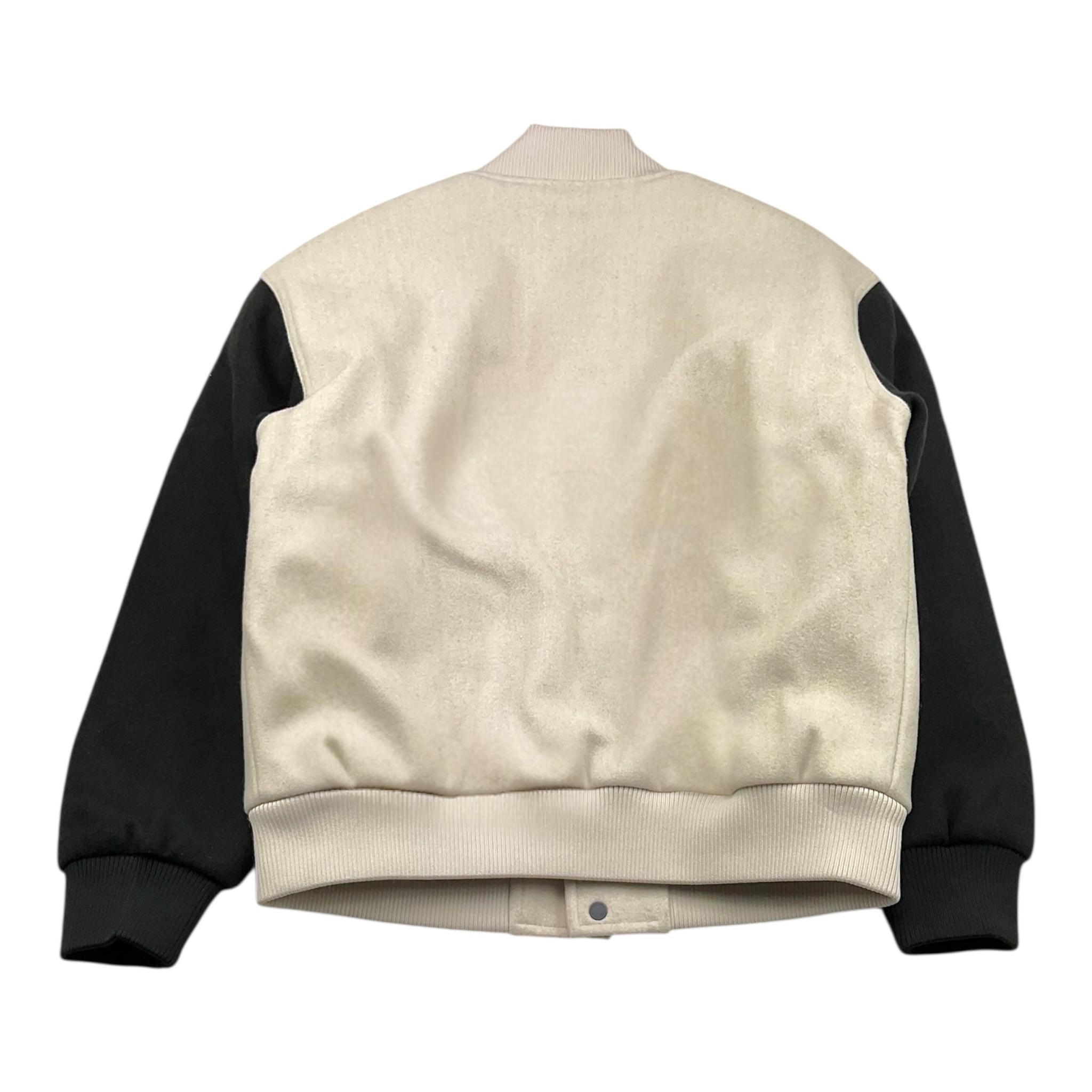 CALVIN KLEIN giubbino modello college bicolore con bottoni Beige/nero per Bambino IBO2294T BEIGE/NERO CALVIN KLEIN 