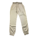 Karl Lagerfeld Plain Trousers With Elastic Waist Cream For Girls