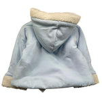 LE BEBE' cappotto tinta unita con cappuccio e lana interna Azzurro per Neonato LBB5605 AZZURRO LE BEBE' 