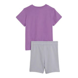 Puma 2 Piece Set T-Shirt-Short Two-Tone Purple For Baby Girl