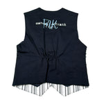 Manuell & Frank Gilet Bicolore Fantasia A Righe per Bambino MF5150B BIANCO/BLU MANUELL & FRANK 