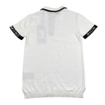 John Richmond Polo Mezza Manica Tinta Unita con Logo per Bambino RBP26147PO BIANCO JOHN RICHMOND 