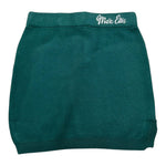 MARC ELLIS gonna in maglia tinta unita con logo Verde per Bambina JMJSK00099X VERDE MARC ELLIS 