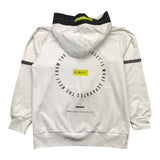 Yours Hoodie Closed Sweatshirt Solid Color White For Boys