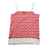 Cecyle Tricolor Top With White Pattern For Girls