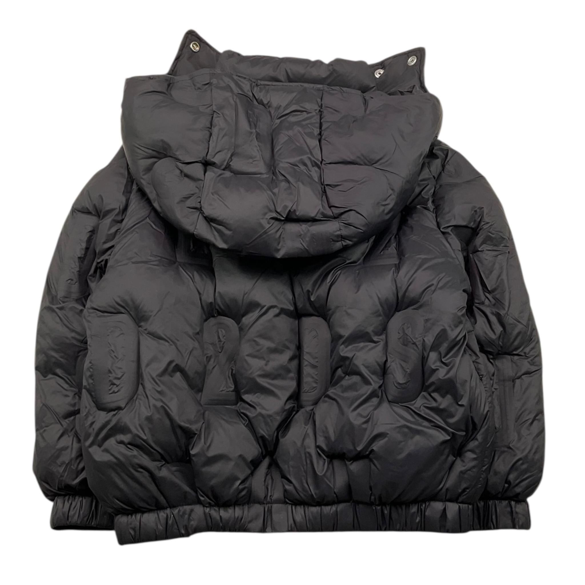 DSQUARED2 giubbino tinta unita con cappuccio Nero per Bambina DQ1859 NERO DSQUARED2 