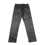 KAOS leggins in ecopelle tinta unita Nero per Bambina KS013 NERO KAOS 