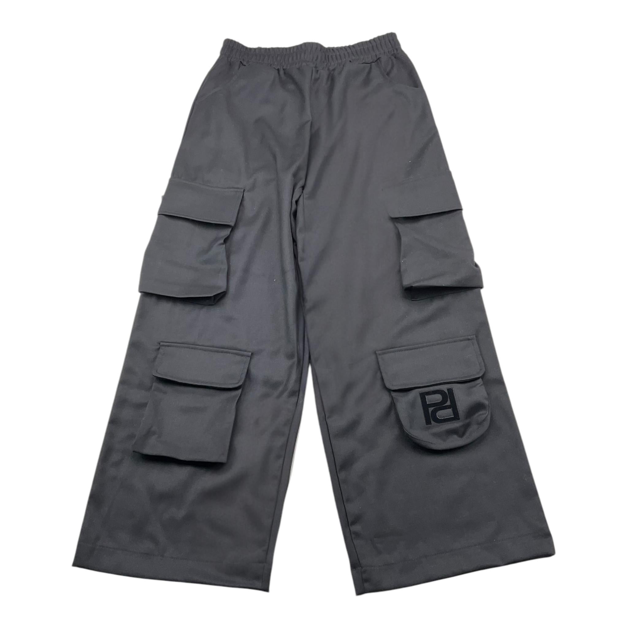 PINKO pantalone tinta unita con tasconi Nero per Bambina F4PIJGPA106 NERO PINKO 