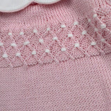Scaldacuore Completo 2 Pezzi Maglia-Pantalone Tinta Unita per Neonata PS06PANTPE24 ROSA SCALDACUORE 